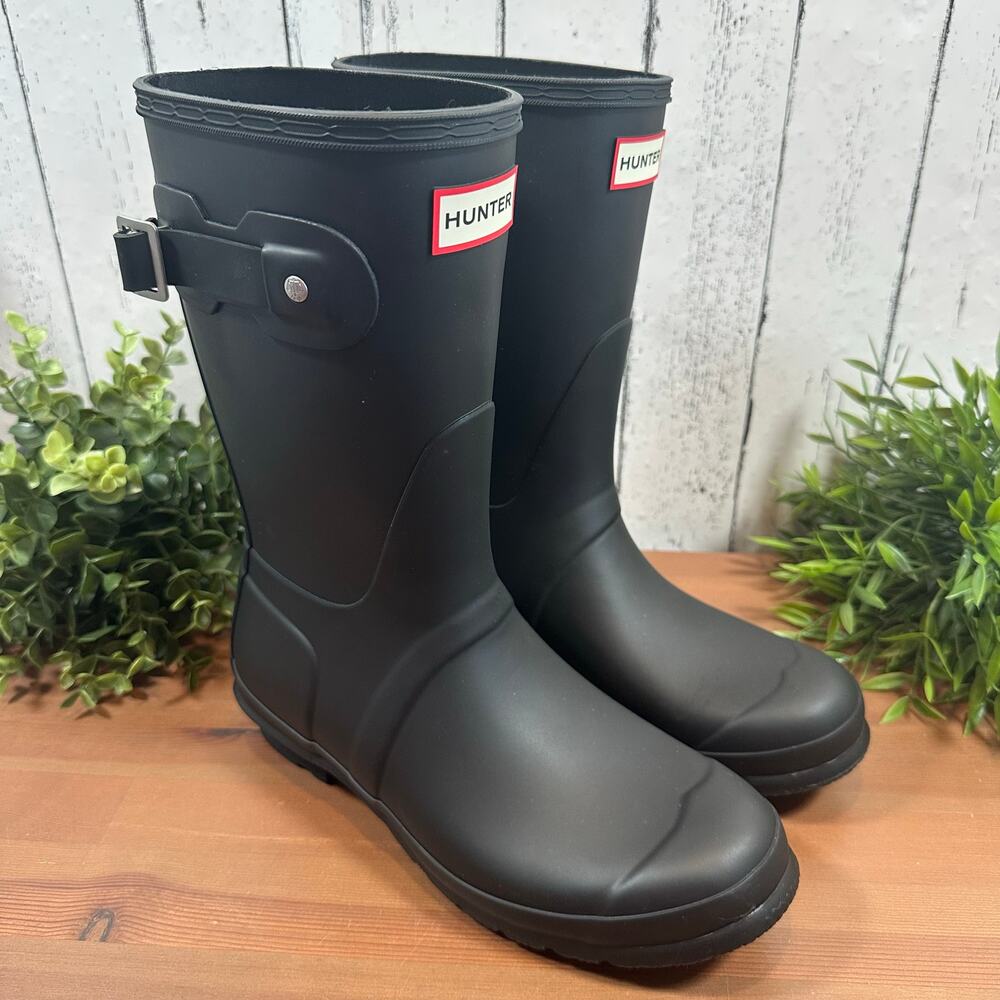 Hunter Black Women's Winter & Rain Boots